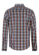 Thumbnail Chemise à carreaux en coton multicolore à coupe droite pourvue d'un col boutonné - Image 2