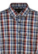 Thumbnail Chemise à carreaux en coton multicolore à coupe droite pourvue d'un col boutonné - Image 3