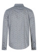 Thumbnail Chemise à motifs en coton multicolore à coupe droite pourvue d'un col boutonné - Image 2
