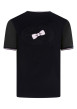Thumbnail T-shirt en coton bleu marine et kaki avec des manches courtes et un col rond - Image 2