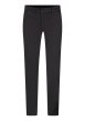 Thumbnail Pantalon chino en coton gris pourvu d'une coupe ajustée et 5 poches