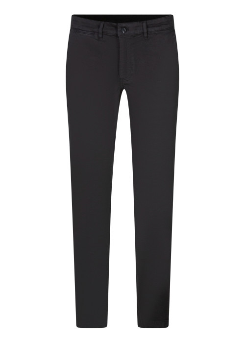 Pantalon chino en coton gris pourvu d'une coupe...