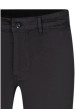 Thumbnail Pantalon chino en coton gris pourvu d'une coupe ajustée et 5 poches - Image 3