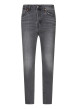 Thumbnail Jean Wedgie Slim gris délavé en coton pourvu d'une taille haute