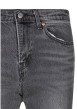 Thumbnail Jean Wedgie Slim gris délavé en coton pourvu d'une taille haute - Image 3