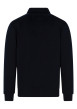 Thumbnail Sweat marine, blanc et rose rayé à coupe droite avec un col polo - Image 2