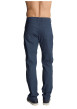 Thumbnail Pantalon à cinq poches pourvu d'une coupe ajustée à micro-motif bleu pétrole - Image 2