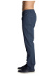 Thumbnail Pantalon à cinq poches pourvu d'une coupe ajustée à micro-motif bleu pétrole - Image 3