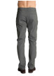 Thumbnail Pantalon à cinq poches doté d'une coupe ajustée à micro-motif gris - Image 2