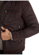 Thumbnail Blouson moka en suédine pourvu de poche zippées à coupe droite - Image 6