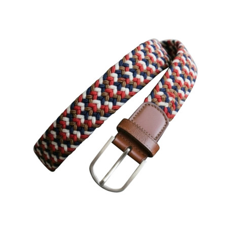 Ceinture rouge ajustable en sangle élastique...