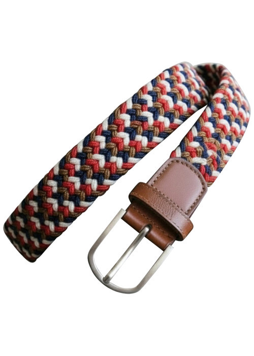 Ceinture rouge ajustable en sangle élastique...