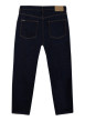 Thumbnail Jean en coton bleu denim muni d'une coupe large avec 5 poches - Image 2