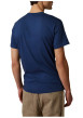 Thumbnail T-shirt en coton bleu foncé agrémenté d'une broderie cycliste à coupe droite - Image 2