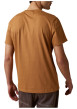 Thumbnail T-shirt en coton camel orné d'une broderie écureuil à coupe droite - Image 2