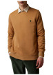 Thumbnail Sweat camel à col rond pourvu d'une coupe droite et du logo brodé - Image 3