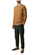 Thumbnail Sweat camel à col rond pourvu d'une coupe droite et du logo brodé - Image 5