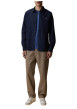 Thumbnail Chemise en coton bleu marine dotée d'une coupe droite et d'un col boutonné - Image 5