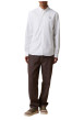 Thumbnail Chemise en coton blanc dotée d'une coupe droite et d'un col boutonné - Image 5