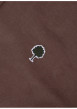Thumbnail Chemise en coton prune munie d'une coupe droite et d'un col boutonné - Image 4
