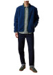 Thumbnail Sweat zippé bleu foncé agrémenté de 2 poches zippées à col montant - Image 5