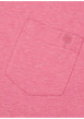 Thumbnail T-shirt en coton rose doté d'une coupe droite et d'une poche plaquée - Image 3