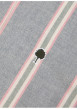 Thumbnail Chemise en coton gris à rayures dotée d'une coupe droite et d'un col boutonné - Image 4