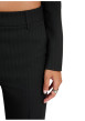 Thumbnail Pantalon chino noir à coupe droite pourvu de passants pour la ceinture - Image 5