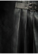Thumbnail Jupe noire à coupe droite pourvue d'une fermeture zippée à l'arrière - Image 2