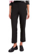 Thumbnail Pantalon chino noir pourvu d'une coupe droite et de plis à l'avant - Image 3
