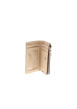 Thumbnail Porte-monnaie chocolat à motif monogramme muni d'un zip et d'un bouton-pression - Image 3