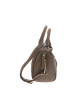 Thumbnail Sac bowling taupe pourvu de 2 anses courtes à revêtement bi-matière - Image 2