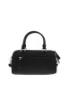 Thumbnail Sac bowling noir à revêtement souple en simili-cuir grainé mat - Image 3