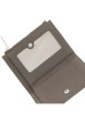 Thumbnail Portefeuille marron en simili-cuir souple avec le logo embossé argenté - Image 4