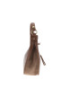 Thumbnail Sac à bandoulière marron imitation cuir grainé pourvu de rivets décoratifs - Image 2