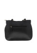 Thumbnail Sac à bandoulière noir en simili-cuir grainé et fermeture zippée - Image 3