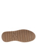 Thumbnail Bottines cognac à talon plat avec un zip et des lacets ronds - Image 6