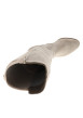 Thumbnail Bottes en cuir nubuck taupe à talon décroché moyen munies d'un zip latéral - Image 5