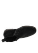 Thumbnail Boots en cuir noir munies d'un zip et d'un soufflet élastiqué - Image 5