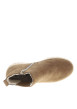 Thumbnail Boots brunes à talon compensé cranté pourvues d'un zip latéral - Image 5