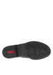 Thumbnail Boots en cuir noir à talon décroché bas dotées d'un zip latéral - Image 6