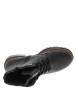Thumbnail Bottines noires à talon décroché bas ornées d'un empiècement léopard - Image 5