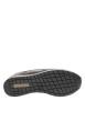 Thumbnail Baskets running Assure en cuir noisette munies d'un talon plat à lacets et zip - Image 6