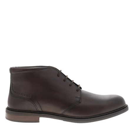 Bottines Fisher 2 en cuir chocolat munies d'un...