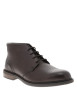 Thumbnail Bottines Fisher 2 en cuir chocolat munies d'un talon décroché bas et à lacets - Image 2