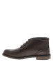 Thumbnail Bottines Fisher 2 en cuir chocolat munies d'un talon décroché bas et à lacets - Image 3