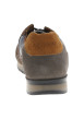 Thumbnail Baskets running Affairi 3 en cuir marron munies d'un talon plat et des lacets - Image 4