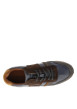 Thumbnail Baskets running Affairi 3 en cuir marron munies d'un talon plat et des lacets - Image 5