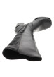Thumbnail Bottes en cuir noires à talon décroché haut pourvues d'une fermeture zippée - Image 5