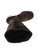 Thumbnail Bottes en cuir marron à talon décroché haut pourvues d'une fermeture zippée - Image 5